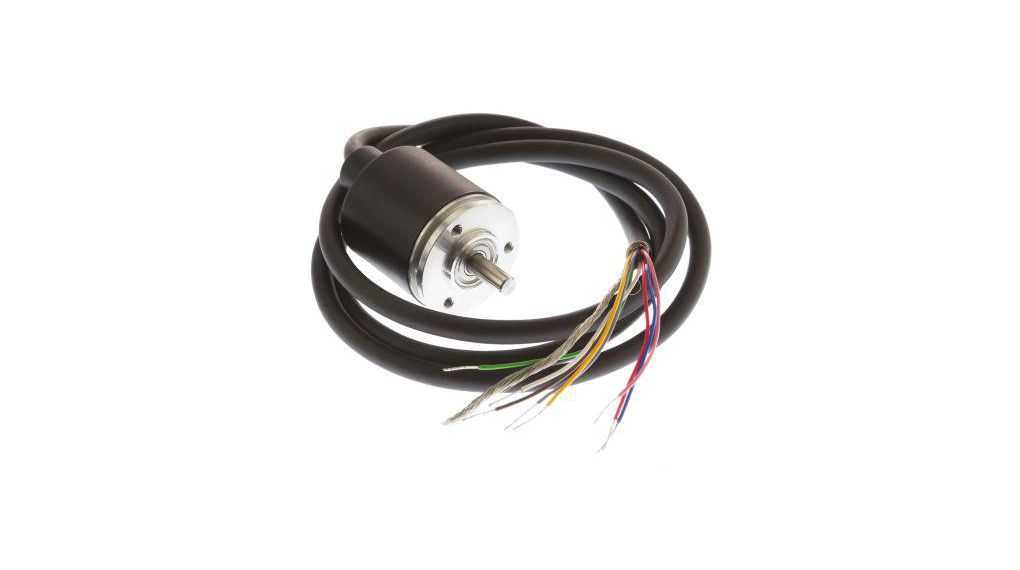 BDK Series Optical Incremental Encoder, 500 ppr, RS422, TTL Signal, Solid Type, 5mm Shaft